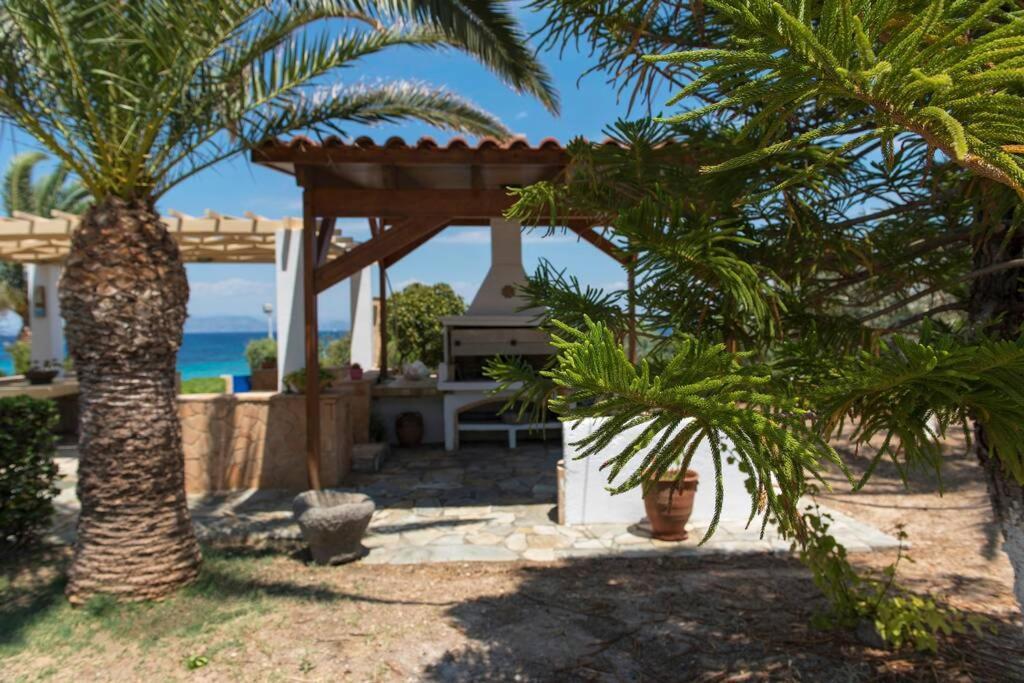 Palmaya Villa, Unique Seafront Experience Vagia  Exterior foto
